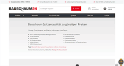 Desktop Screenshot of bauschaum24.de